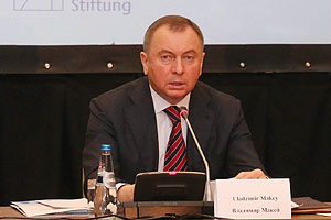 Makei: Belarus is totally against new confrontations, dividing lines in Europe
