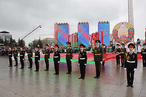 Lukashenko: Belarusians are proud of their symbols and history