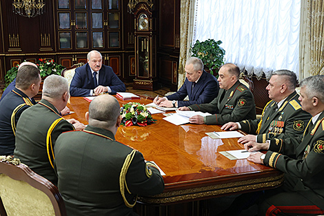 Lukashenko talks about new military reality