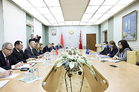 UN coordinator in Belarus meets with Internal Affairs Ministry officials