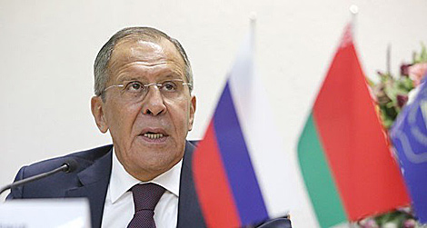 Lavrov: Belarus, Russia act in sync on international arena