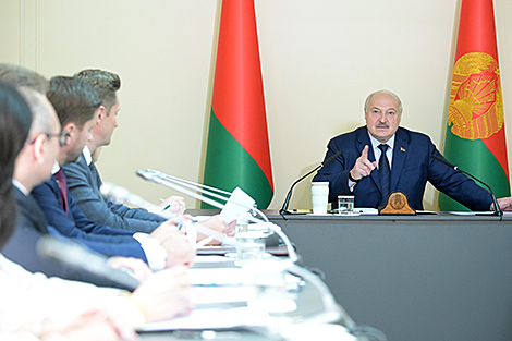 Lukashenko shares his thoughts about current global situation