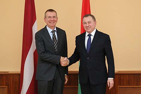 Latvian FM welcomes trustful relationships with Belarus