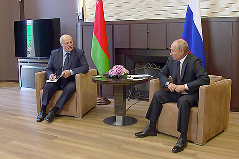 Lukashenko thanks Putin for support after presidential election