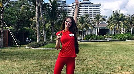 Белоруска Мария Василевич вошла в число самых спортивных девушек на конкурсе 