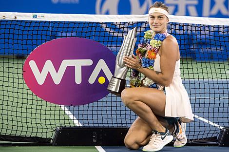 Арина Соболенко занимает 13-е место в рейтинге WTA