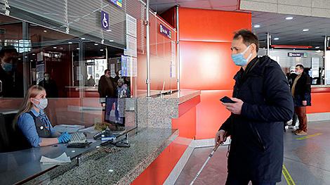 Система навигации для слабовидящих появилась на ж/д вокзале Минск-Пассажирский