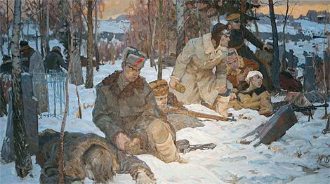 Партизанская летопись: Лавский бой. Подвиг восемнадцати