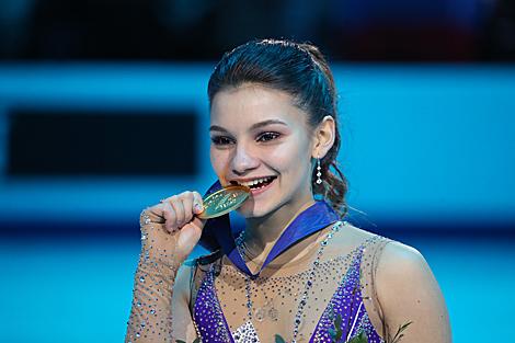 Россиянка Софья Самодурова завоевала золото на ЧЕ по фигурному катанию в Минске