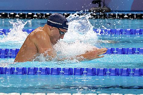 Шиманович одержал победу на втором этапе Кубка мира на стометровке брассом