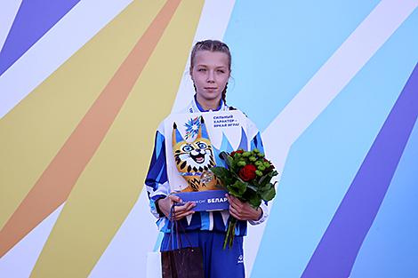 Белорусская прыгунья в высоту Арина Вилитнюк выиграла бронзу II Игр стран СНГ