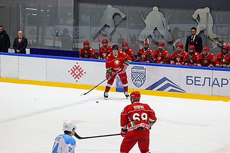 Хоккейная команда Президента выиграла у сборной Гродненской области в поединке РХЛ