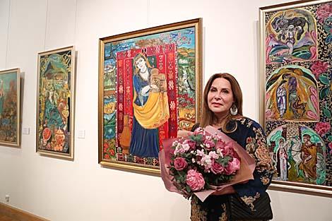 Персональная выставка супруги посла Азербайджана в Беларуси открылась в Минске