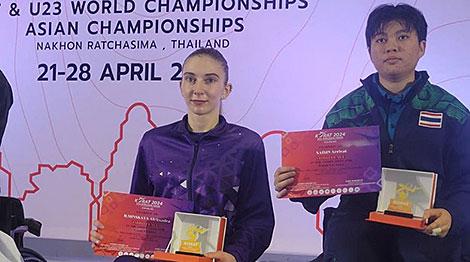 Белоруска Ильминская выиграла бронзу чемпионата мира по фехтованию на колясках в Таиланде
