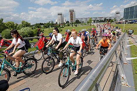 Около 120 человек приняли участие в велопробеге 