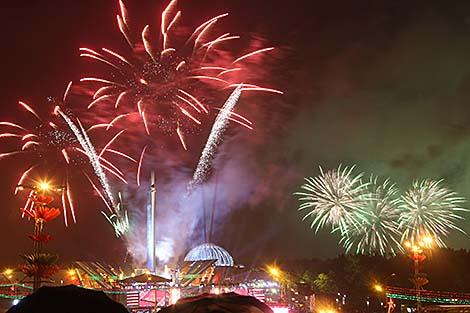 Праздничный салют в Минске 3 июля начнется после 22.00