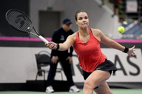 Белорусская теннисистка Лидия Морозова победно стартовала на турнире в Линце