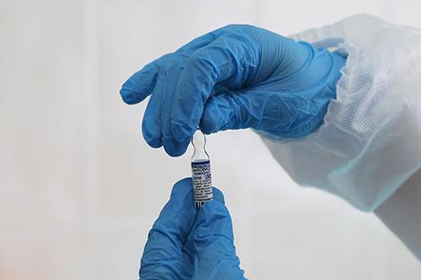 Первый компонент вакцины от коронавируса получили 92 тыс. белорусов