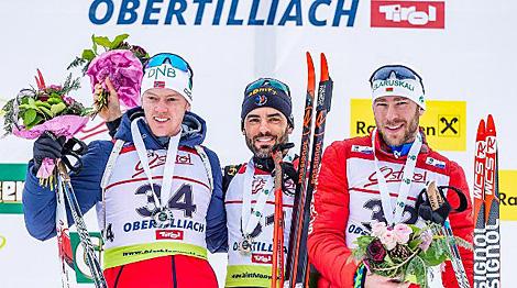 Сергей Бочарников занял 3-е место в индивидуальной гонке на этапе Кубка IBU по биатлону в Австрии