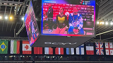 Белорусские батутистки выиграли серебро чемпионата мира в командном первенстве