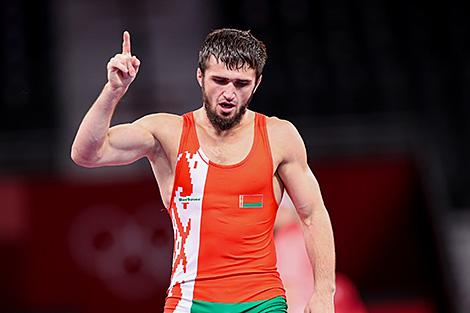 Белорусский борец Магомедхабиб Кадимагомедов выиграл золото первого турнира Лиги Поддубного