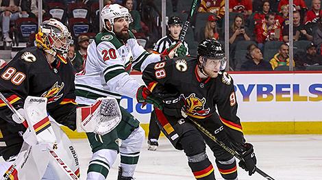 Белорусский хоккеист Соловьев набрал первый результативный балл в НХЛ