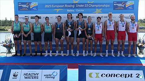 Белорусские гребцы завоевали золото молодежного ЧЕ в четверке парной