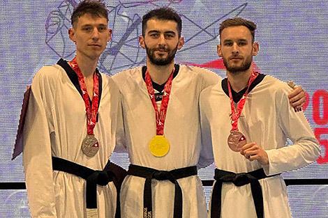 Белорусский тхэквондист Цакоев взял золото чемпионата Европы в Швейцарии