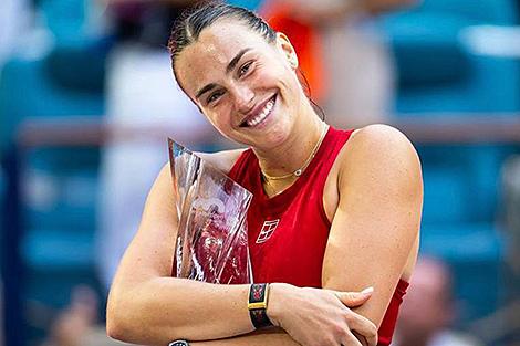 Глава НОК поздравил Соболенко с победой на турнире WTA-1000 в Майами