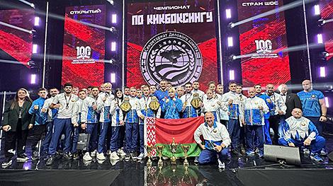 Белорусы завоевали 20 медалей на чемпионате стран ШОС по кикбоксингу