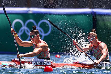 Байдарочницы Ольга Худенко и Марина Литвинчук вышли в финал на Играх в Токио