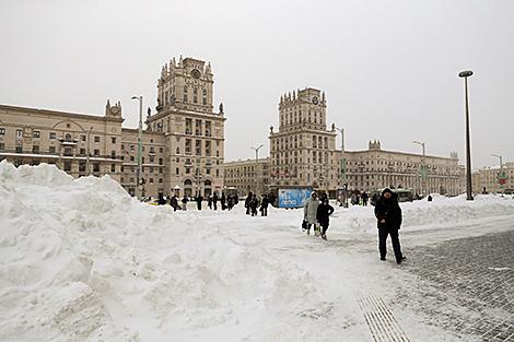 Улли мощнее Хавьера? Синоптики сравнили снегопады в Беларуси