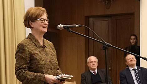 Немецкая писательница Хайке Забель презентовала третью книгу о Беларуси