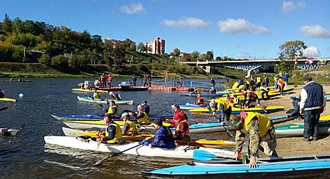 Экипажи пяти стран стартовали в водном марафоне по Неману и Августовскому каналу