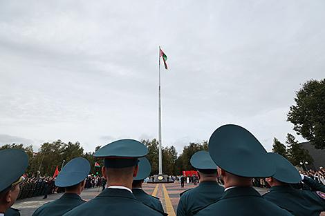 Площадь Государственного флага открыли в Орше в День народного единства