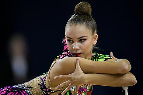 Четыре медали выиграли белоруски на этапе КМ по художественной гимнастике в Софии