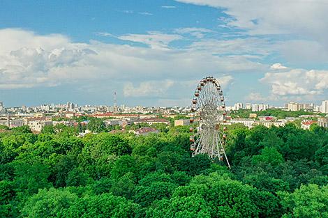Реконструкция парка Горького в Минске завершится к 1 мая