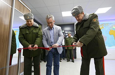 Компьютерная аудитория роты информационных технологий открылась в Военной академии