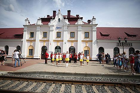 Вагон с артистами, духовой оркестр на перроне. В Поречье отметят праздник старейшего в стране ж/д вокзала