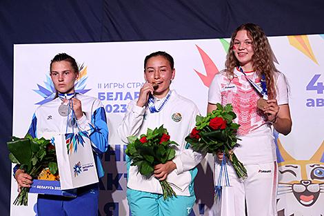 Белорусская спортсменка Анна Середа завоевала серебро II Игр стран СНГ