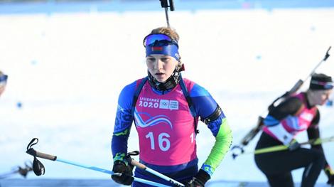 Белорусская биатлонистка Юлия Ковалевская выиграла бронзу юношеских Олимпийских игр