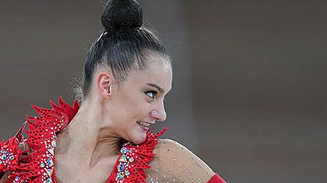 Алина Горносько выиграла серебро ЧМ по художественной гимнастике