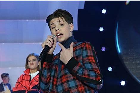 Даниэль Ястремский на детском 