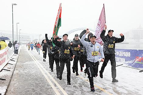 Дмитрий Шкода стал победителем забега Brutal Run в Минске