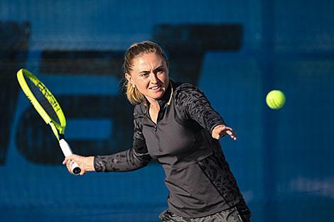 Белорусская теннисистка Александра Саснович вышла в 1/32 финала турнира в Индиан-Уэллсе