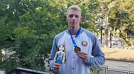 Белорусский пловец Григорий Пекарский завоевал бронзу Универсиады в Неаполе