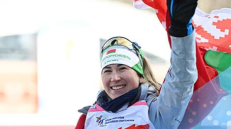 Смольская выиграла спринт на втором этапе Кубка Содружества, Сола взяла бронзу