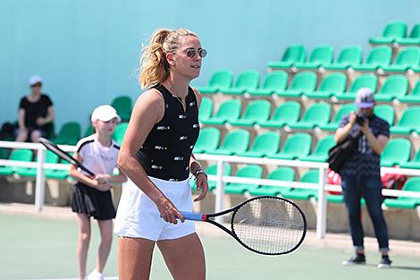 Белоруска Виктория Азаренко вышла в 1/2 финала парного разряда турнира WTA-1000 в Мадриде