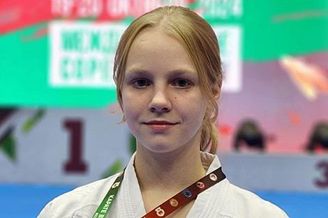Белоруска Лобацевич завоевала бронзу юниорского первенства Европы по карате