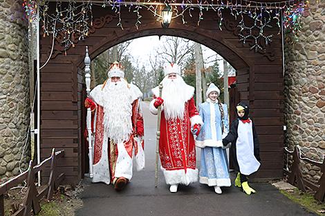 Всероссийский Дед Мороз гостит в Беловежской пуще